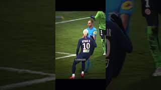 Angry Neymar 🤫🥶 neymar football shorts [upl. by Delos]