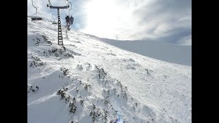 Skiing in Zakopane Kasprowy Wierch [upl. by Tterb]