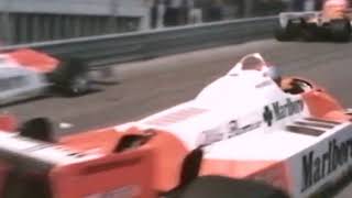 31051981 the monaco grand prix villeneuve on ferrari wins [upl. by Ettolrahs]