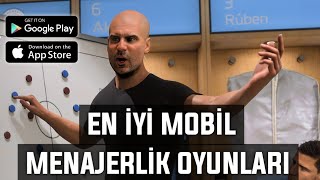 YÜKSEK GRAFİKLİ EN İYİ 10 MOBİL MENAJERLİK FUTBOL OYUNU [upl. by Une]