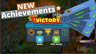 How To Get New Boss Achievements  BTD6 270 [upl. by Saidel]