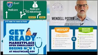 Medicare the ACA amp Open Enrollment with Wendell Potter on the Nicole Sandler Show  102224 [upl. by Baggott185]