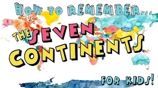 The 7 Continents Song [upl. by Clayborn]