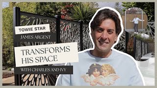 TOWIE Star James Argent Transforms his Garden with Charles amp Ivy [upl. by Alis622]