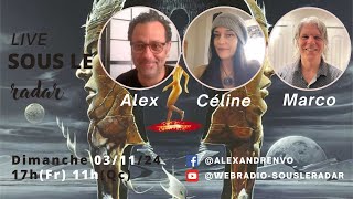 Live 03 Nov 2024  Alex Céline Marco [upl. by Caddric]