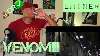 TRASH or PASS Eminem Venom Music Video REACTION [upl. by Gussy895]