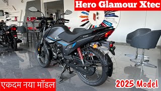 New 2025 Model Hero Glamour Xtec 125 Launch  Price amp Mileage  glamour xtec 125  hero glamour [upl. by Ilario]