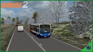 Omsi 2 The Bus Simulator ADL Enviro 200 Voith  Lincolnshire UK Map  Route 107 [upl. by Kcajyllib939]