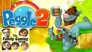 Lets Play Peggle 2  Jeff Mountains High Xbox One Father Daughter Gameplay [upl. by Ace]