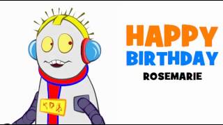 HAPPY BIRTHDAY ROSEMARIE [upl. by Jeth]