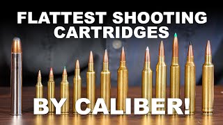 Flattest Shooting Cartridges by Caliber [upl. by Aniweta]