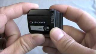 SIGMA DTS WIRELESS BATTERY CHANGE  BC 1106 DTS 1606 DTS 1706 DTS 2006 DTS SIGMA SPORT [upl. by Barram]