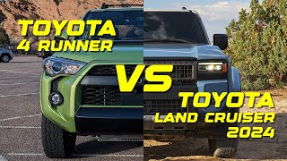 NUEVA Toyota Land Cruiser 2024 vs Toyota 4Runner ¿Cuál debes COMPRAR [upl. by Eerazed]