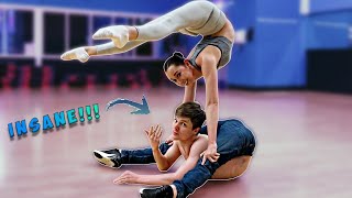 I STRETCHED WITH THE WORLD MOST FLEXIBLE HUMAN ft Aleksei Goloborodko [upl. by Chally]