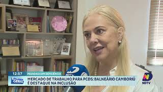 Balneário Camboriú Amplia Inclusão com Vagas de Trabalho Acessíveis [upl. by Rosene358]