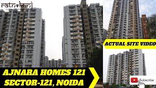 Ajnara Homes 121  Sector121 Noida  2BHK and 3BHK  Starts 55 Lacs   ☎️ 8130084691 [upl. by Hayden]