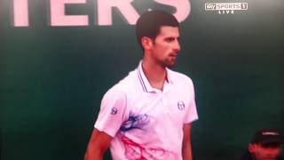 Emotional Djokovic Cries After Victory Over Dolgopolov [upl. by Kokaras560]