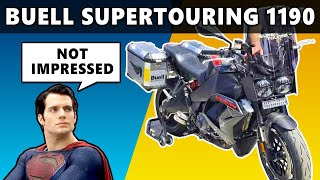 Buell SuperTouring 1190 On First Look  New Buell Motorcycle Fails to Impress [upl. by Adnuhser]