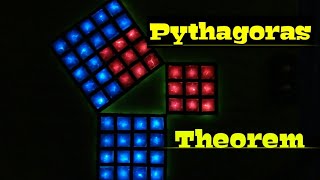 Pythagoras theorem working model  Math project [upl. by Ailehc703]