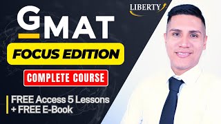 GMAT FOCUS Edition Complete Course 2024  FREE Ebook Access to our 14HOUR long Course [upl. by Selohcin]