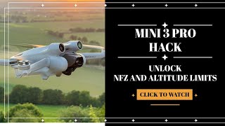 New Hack To Unlock 500m And NFZ On DJI Mini 3 Pro  Remote NFZ And Altitude Removal Tutorial [upl. by Lodovico440]