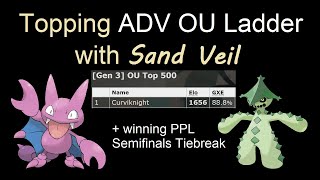 Sand Veil topping the ADV OU Ladder 1656 elo peak and winning 2020 PPL Semifinals Tiebreaker [upl. by Pincus]