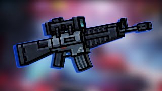 Pixel Gun 3D  Combat Rifle Review [upl. by Bathilda]