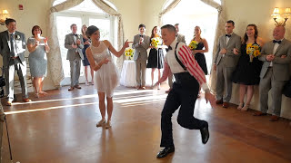 Most amazing first dance and groomsmen dance ever [upl. by Chatav]