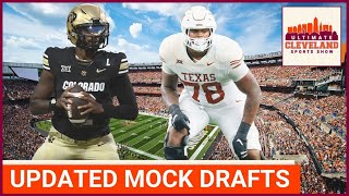 MOCK DRAFT MONDAY Whats the Cleveland Browns most significant need at the top of the draft [upl. by Hgielek]