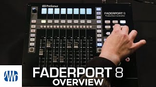 PreSonus FaderPort 8 Firmware update and overview [upl. by Chrisman664]