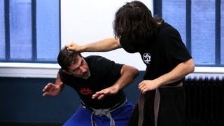 How to Defend against Side Hair Grab  Krav Maga Defense [upl. by Melantha]