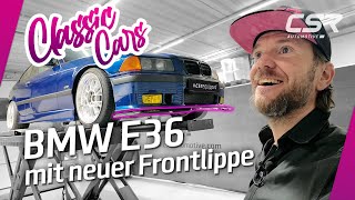 Neue Frontlippe für den BMW 3er E36 MPaketㅣCSRAutomotive [upl. by Aisan]