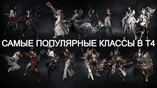 Lost Ark Самые популярные классы в Т4 на корейских серверах [upl. by Leicam]