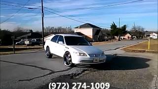 2002 HONDA ACCORD ON 22s [upl. by Arimlede286]