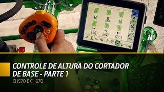 Ajuste do Controle de Altura do Cortador de Base – Parte 2 [upl. by Arocet]