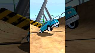 Sports Car Crashing 12  Mega Car Crash Simulator  shorts gaming mysterxgaming [upl. by Toulon]