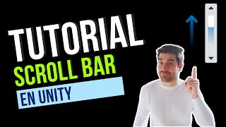 CREAR UNA SCROLL BAR EN UNITY  SLIDER BAR  TUTORIAL EN ESPAÑOL [upl. by Enomahs]