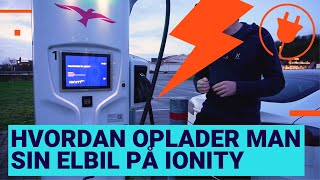 Hvordan lader man på IONITY med sin elbil  2022 [upl. by Aidyl813]