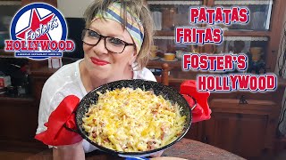 Patatas fritas estilo Fosters Hollywood con Bacon Queso y Salsa Ranchera ¡SUPER FÁCILES [upl. by Anaeed]