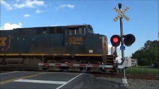 Bagley Road Railroad Crossing Bagley NC [upl. by Reyem]