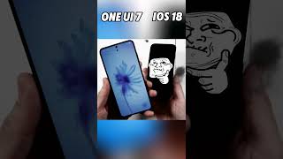 One UI vs iOS 18 ⚡ Speed Test Showdown Which OS Reigns Supreme shorts viralvideo [upl. by Ajim]