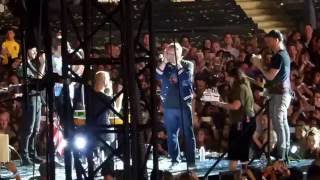 Coldplay Singing Happy Birthday to James Corden at Rose Bowl 8212016 [upl. by Sehguh220]