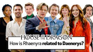 House of the Dragon Cast Answer The Shows Most Googled Questions  WIRED [upl. by Airdnalahs]