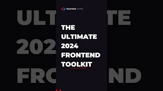 Ultimate Frontend Toolkit 2024 MustHave Tools For Web Developers 🚀 [upl. by Alletsirhc]