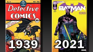 The Evolution Of Batman Comics 19392021 [upl. by Hylan]