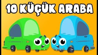 10 KÜÇÜK ARABA  Arabalı Şarkılar  Mini Anima Çocuk Şarkısı [upl. by Ib785]