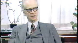 B F Skinner  Skinner on Behaviorism 1977 [upl. by Nile139]