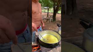 Fogão CAIPIRA 🔥 Parte 2 🪵 caipira fogaoalenha fogaocaipira comidacaipira comidacaseira [upl. by Katerine]