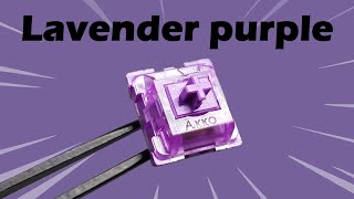 Best Budget Tactile Switch – Akko CS Lavender Purple  Tactile Review Comparison and Sound Test [upl. by Adnak]