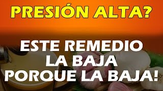 Como Bajar La Presion Alta Rapido En Casa Como Bajar La Tension De Forma Natural [upl. by Uzia]